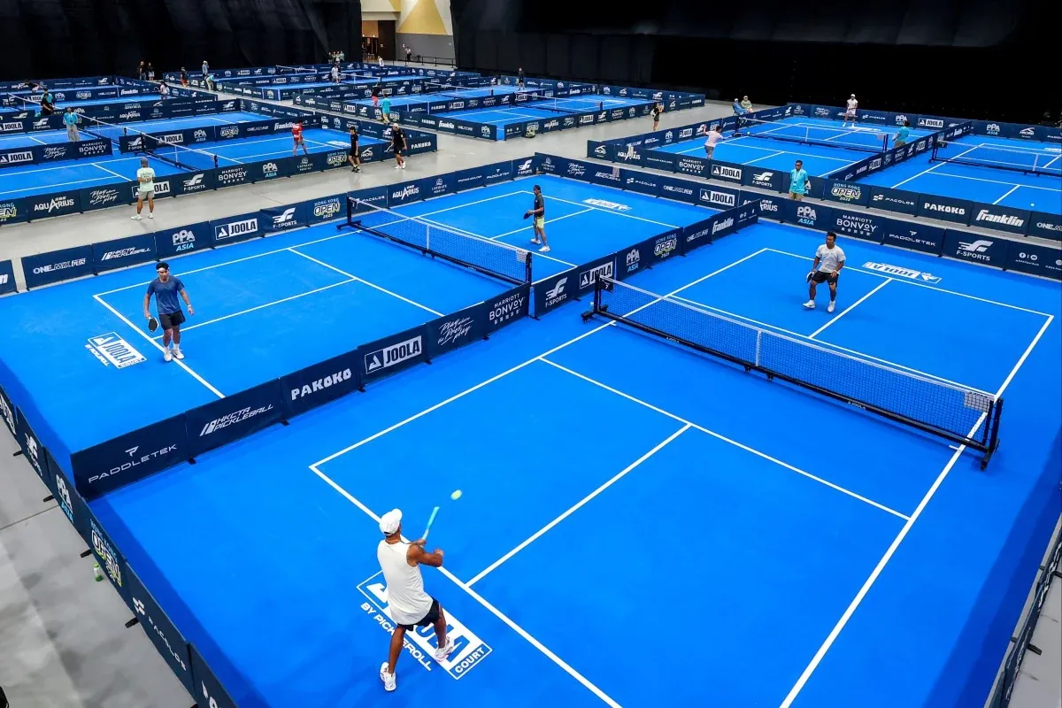 Courts JOOLA installés pour le PPA Asia